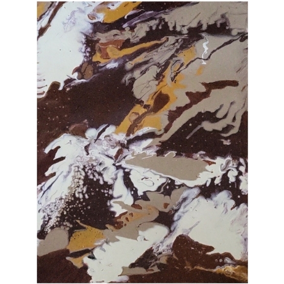 Hand Crafted Abstract Design 18 x 24 Inches Canvas Painting - Picture 2 of 4